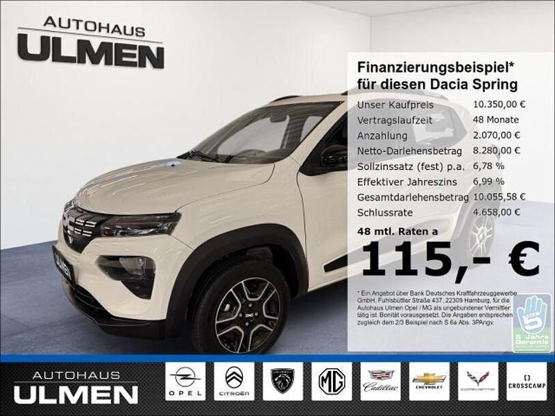 Gebraucht Dacia Spring Essentiel 33 kW (45 PS) 2022 Weiß Kleinwagen
