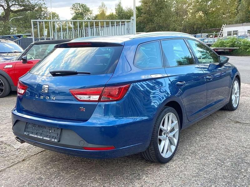 Gebraucht Seat Leon FR 150 PS (110 kW) 2015 "apolo" blau Kombi