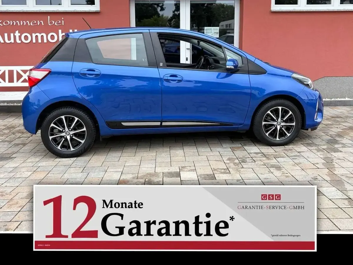 Gebraucht Toyota Yaris Team 112 PS (82 kW) 2018 Nebula blue Kleinwagen