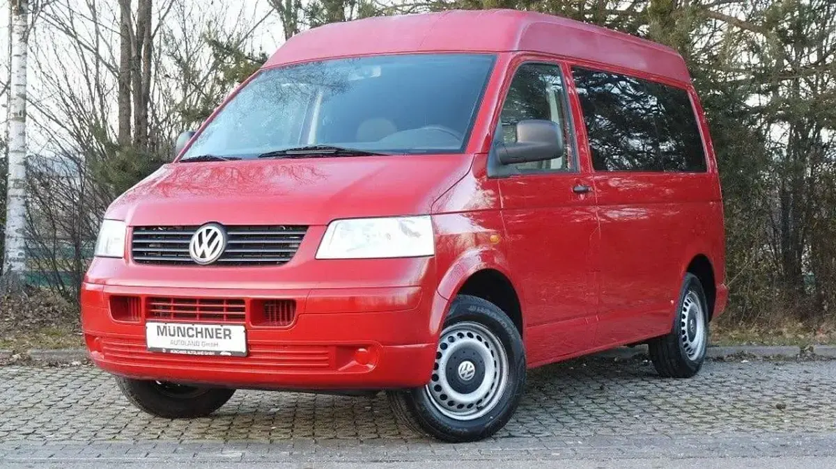 Gebraucht VW T5 131 PS (96 kW) 2005 Tornadorot Van