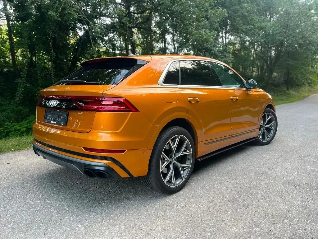 Gebraucht Audi Q8 S-Line 286 PS (210 kW) 2019 Orange SUV