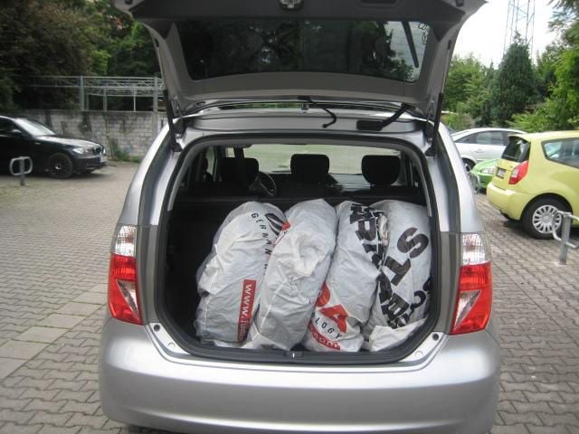 Gebraucht Honda FR-V Comfort 125 PS (91 kW) 2007 Silber metallic Van / Kleinbus