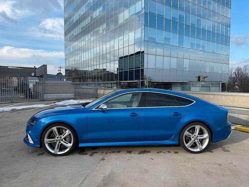 Gebraucht Audi RS7 Exclusive 560 PS (411 kW) 2015 Blau Kleinwagen