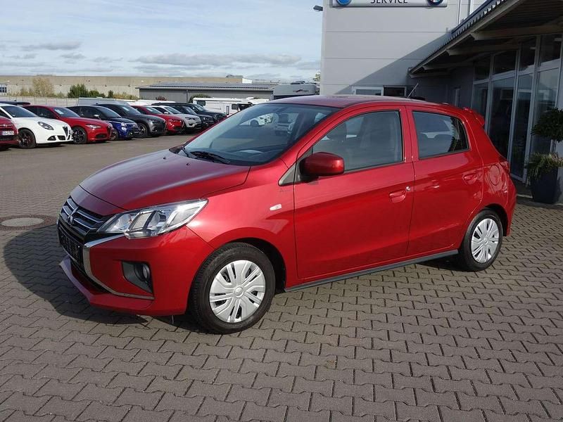 Rot Gebraucht 2021 Mitsubishi Space Star Spirit Kleinwagen | 9.490 € (Fairer Preis) - Bild 1/4