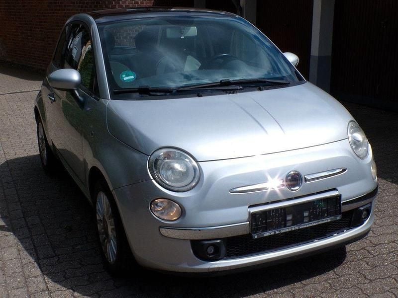 Gebraucht Fiat 500 Lounge 101 PS (74 kW) 2009 Silber Cabrio