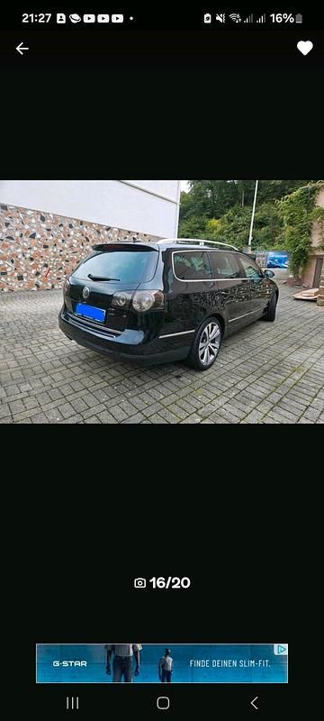 Schwarz Gebraucht 2007 VW Passat Kombi | 4.000 € (Fairer Preis) - Bild 1/4