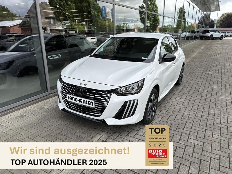 Weiß Neu 2024 Peugeot e-208 Allure Kleinwagen | 24.995 € - Bild 1/4