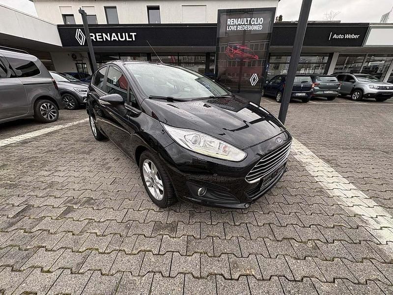 Gebraucht Ford Fiesta Trend 101 PS (74 kW) 2016 Schwarz Limousine
