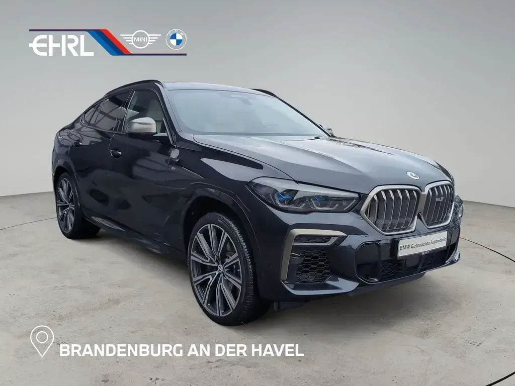 Gebraucht BMW X6 M50 Shadowline 530 PS (389 kW) 2023 Schwarz SUV