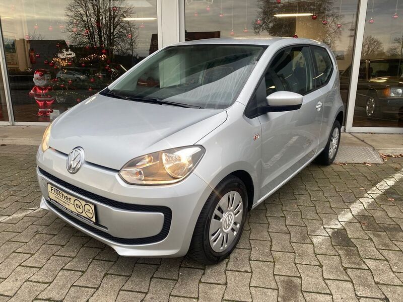 Silber Gebraucht 2014 VW up! move up! Kleinwagen | 4.990 € (Etwas zu teuer) - Bild 1/4