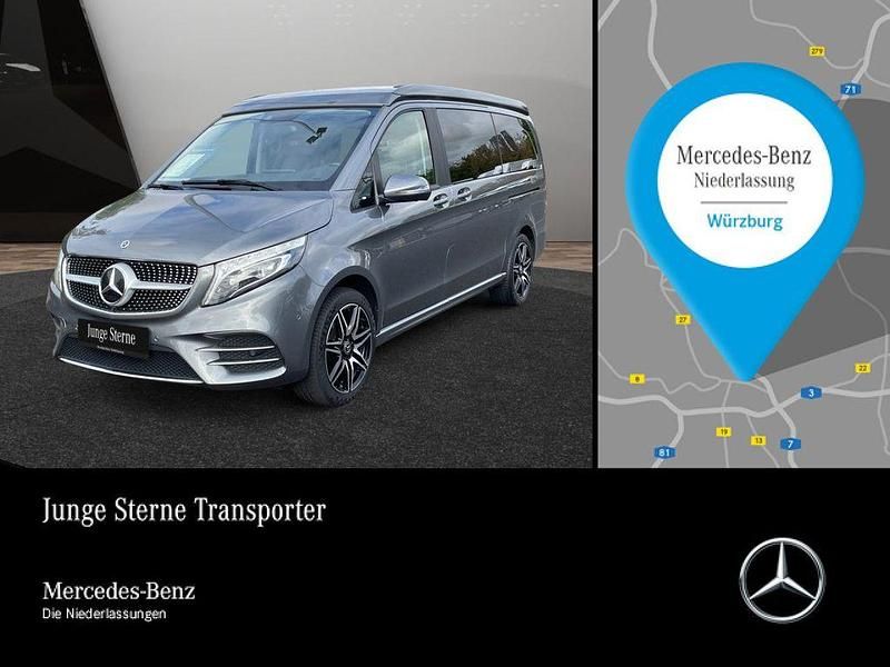 Grau Gebraucht 2022 Mercedes V300 Marco Polo Van / Kleinbus | 68.380 € (Teuer) - Bild 1/4
