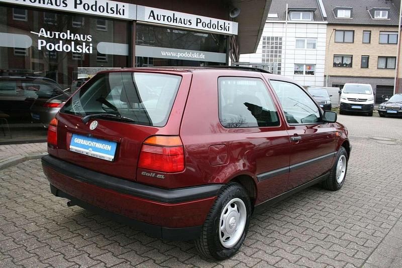 Gebraucht VW Golf III 75 PS (55 kW) 1992 Indianrot perleffekt Kleinwagen