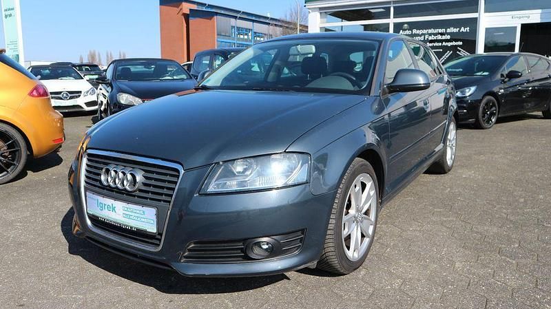 Gebraucht Audi A3 Ambition 160 PS (117 kW) 2009 Meteorgrau perleffekt Kleinwagen