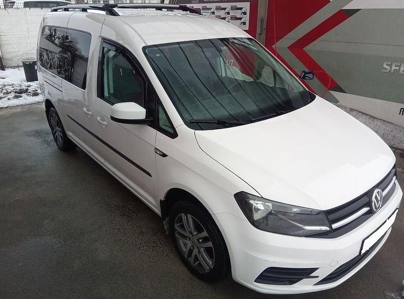 Gebraucht VW Caddy Maxi Life Life 150 PS (110 kW) 2020 Weiß Van / Kleinbus