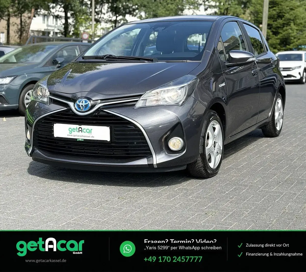 Gebraucht Toyota Yaris Hybrid Touch 75 PS (55 kW) 2017 Grau Kleinwagen