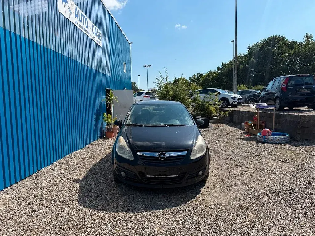 Gebraucht Opel Corsa Catch Me 60 PS (44 kW) 2007 Schwarz Kleinwagen