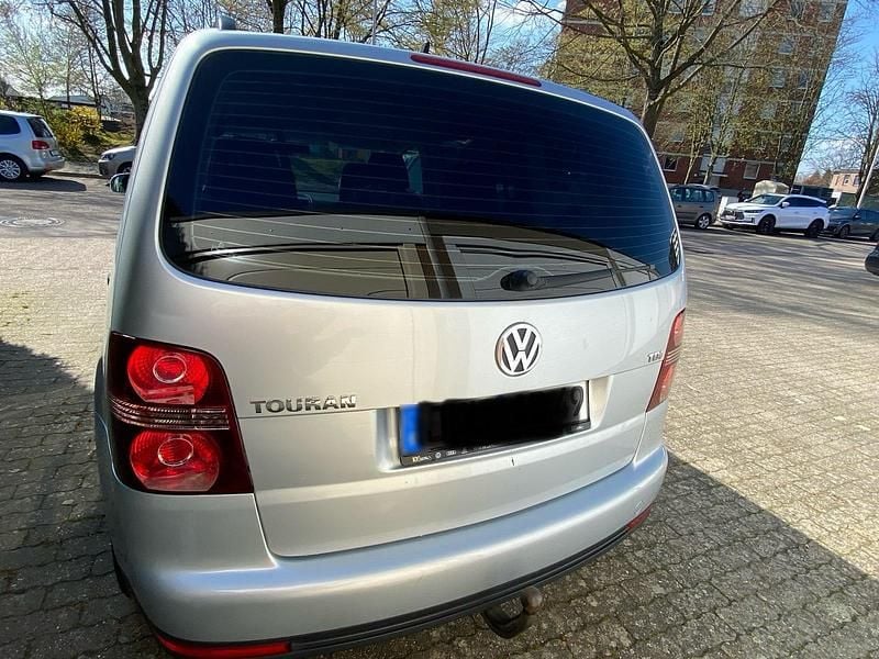 Gebraucht VW Touran 101 PS (74 kW) 2008 Silber Van / Kleinbus