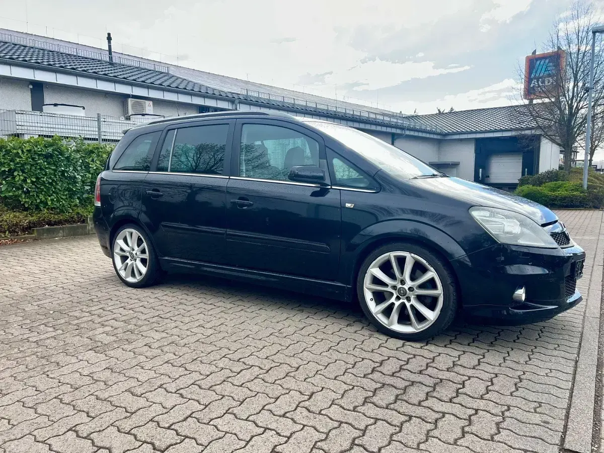 Gebraucht Opel Zafira OPC 241 PS (177 kW) 2007 Schwarz Van / Kleinbus