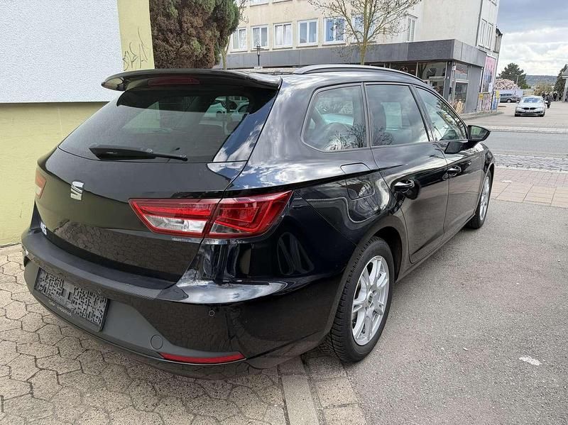 Gebraucht Seat Leon FR 179 PS (131 kW) 2014 "universo" schwarz Kombi