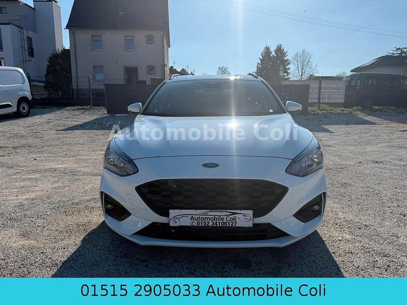 Gebraucht Ford Focus ST-Line 120 PS (88 kW) 2019 Weiß Kombi