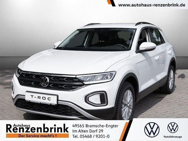 Pure white Neu 2025 VW T-Roc Life SUV | 32.365 € (Fairer Preis) - Bild 1/4