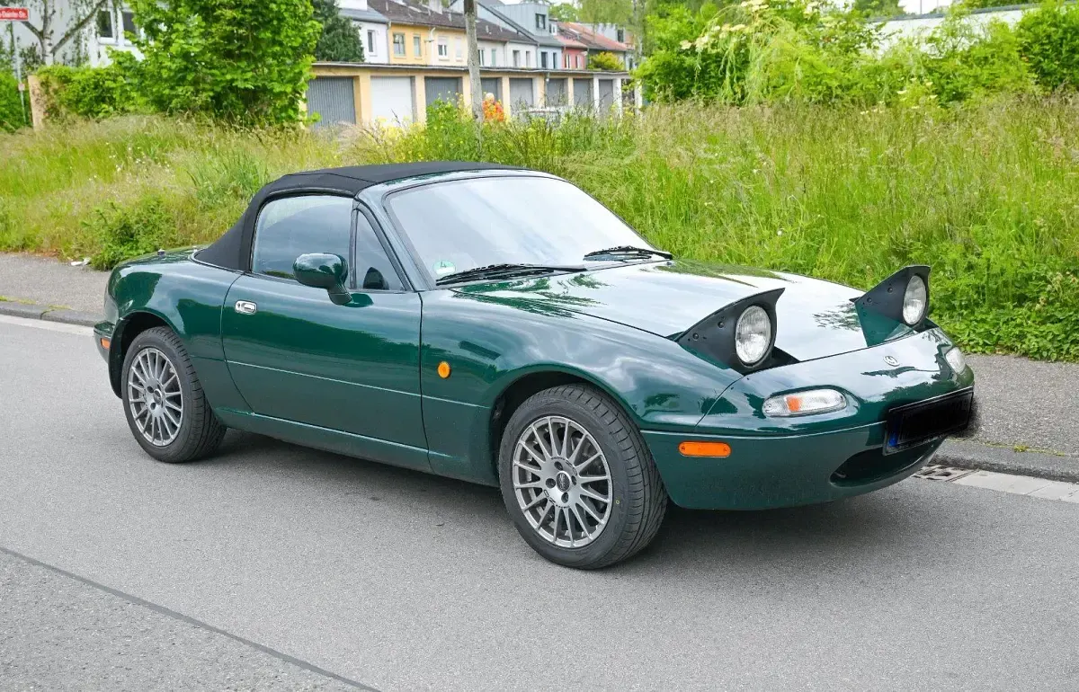 Gebraucht Mazda MX5 131 PS (96 kW) 1994 Grün Cabrio