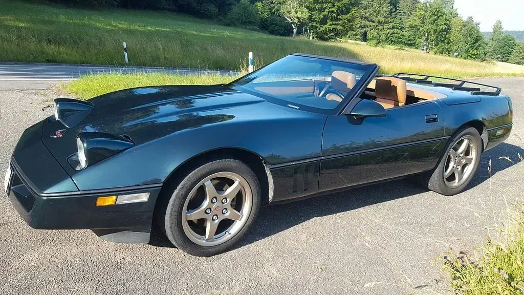 Gebraucht Corvette C4 268 PS (197 kW) 1990 Grün Cabrio