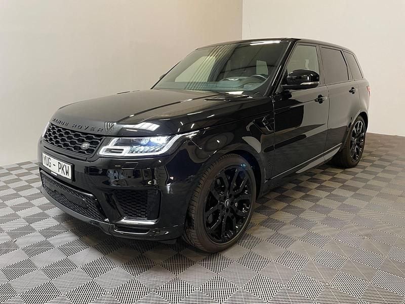 Schwarz Gebraucht 2020 Land Rover Range Rover Sport Autobiography SUV | 49.990 € (Superpreis) - Bild 1/4