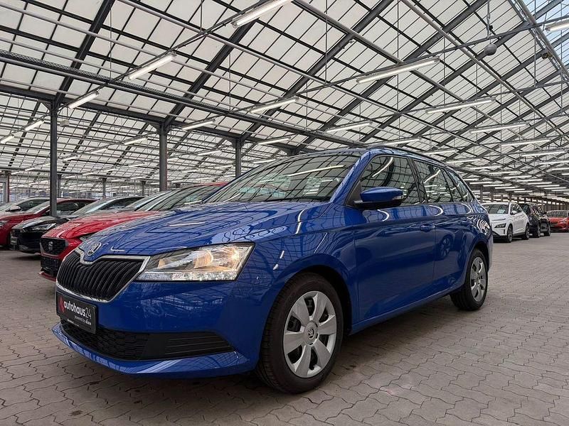 Gebraucht Skoda Fabia Ambition 95 PS (69 kW) 2021 Blau Kombi