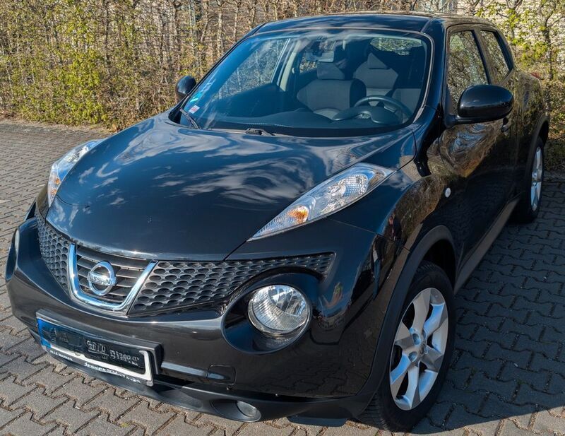 Schwarz Gebraucht 2012 Nissan Juke Acenta SUV | 6.900 € (Fairer Preis) - Bild 1/4