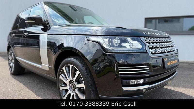 Schwarz Gebraucht 2013 Land Rover Range Rover Autobiography SUV | 38.000 € (Teuer) - Bild 1/4