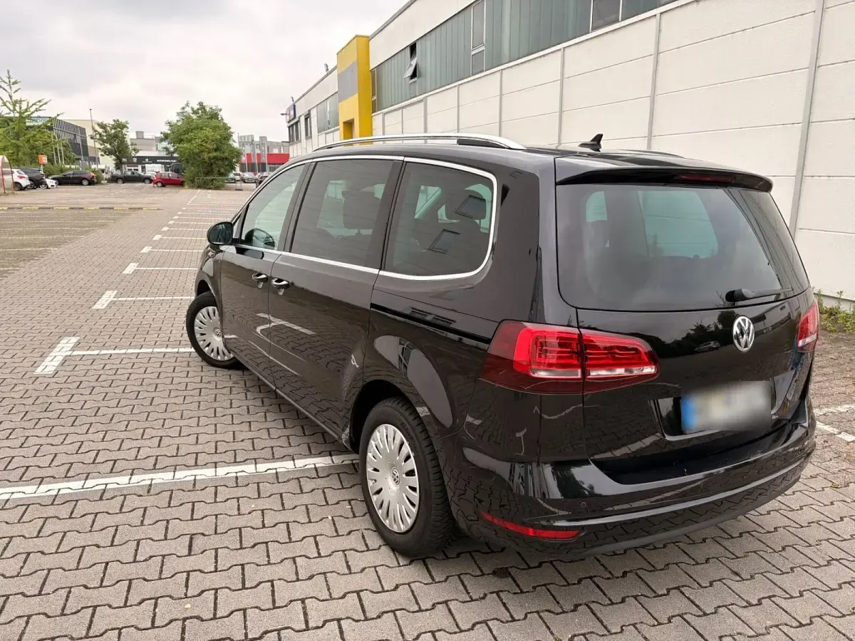 Gebraucht VW Sharan Join 150 PS (110 kW) 2018 Schwarz Van / Kleinbus