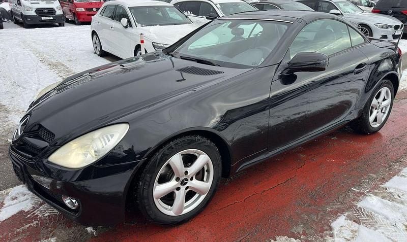 Gebraucht Mercedes SLK200 184 PS (135 kW) 2009 Schwarz Cabrio