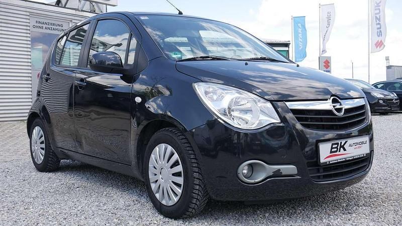 Kosmosschwarz Gebraucht 2009 Opel Agila Edition Kleinwagen | 3.490 € (Fairer Preis) - Bild 1/4