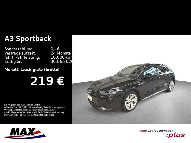 Gebraucht Audi A3 S-Line 150 PS (110 kW) 2025 Mythosschwarz metallic Limousine