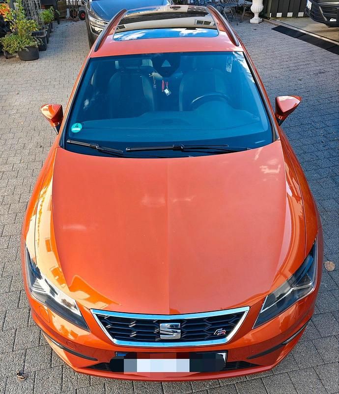 Gebraucht Seat Leon 150 PS (110 kW) 2019 Orange Kombi