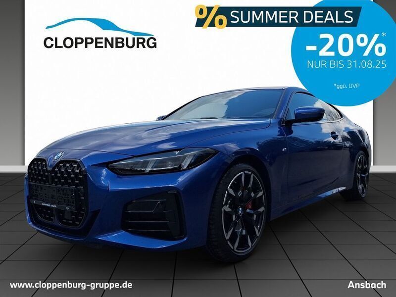 Blau (m portimao blau metallic) Neu 2024 BMW 420 Comfort Edition Coupé | 59.080 € (Fairer Preis) - Bild 1/4