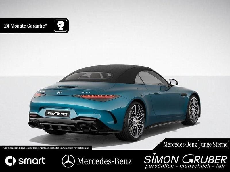 Gebraucht Mercedes SL63 AMG AMG 585 PS (430 kW) 2024 Lack hyperblau (metallic) Cabrio