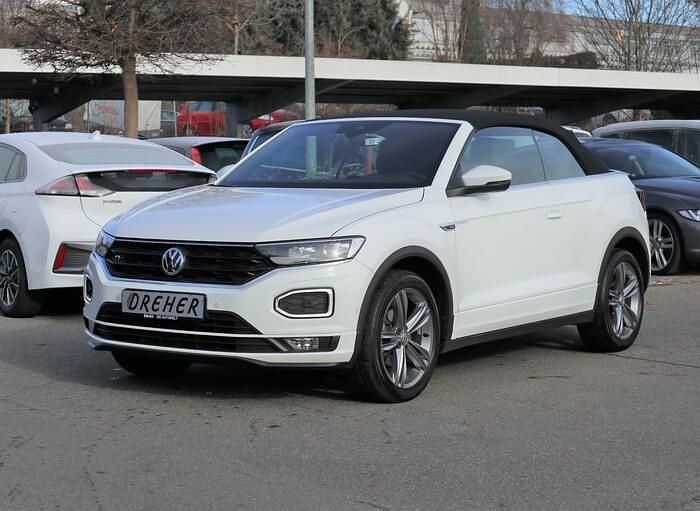 Pure white Gebraucht 2020 VW T-Roc R-line SUV | 24.890 € (Etwas zu teuer) - Bild 1/4