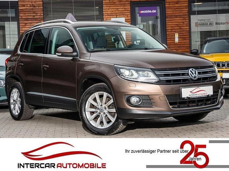 Toffeebraun metallic Gebraucht 2012 VW Tiguan Sportline SUV | 6.590 € (Guter Preis) - Bild 1/4