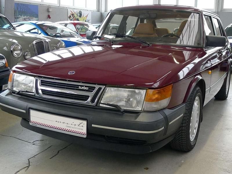 Gebraucht Saab 900 140 PS (102 kW) 1991 Bordeaux rot Limousine