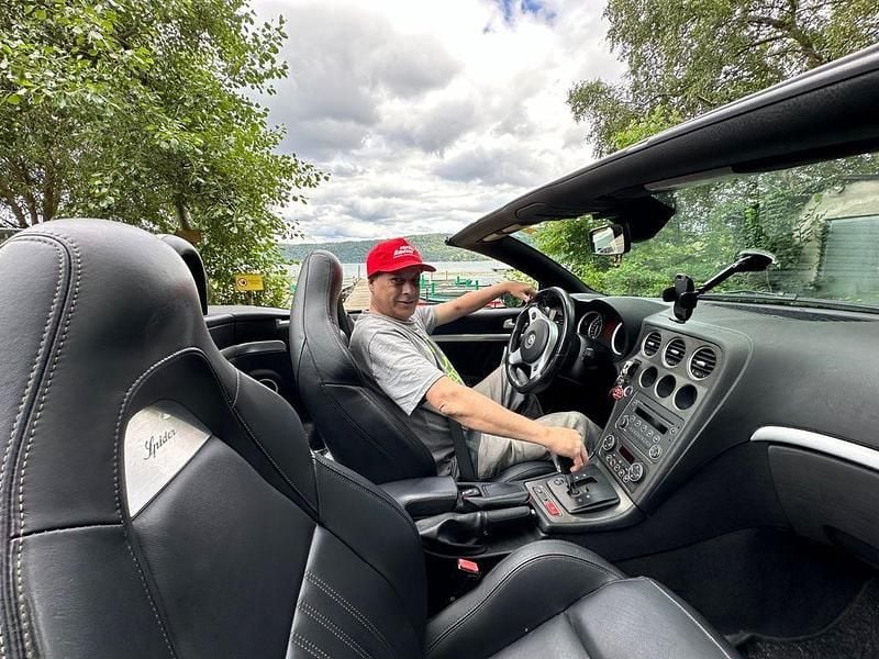 Gebraucht Alfa Romeo Spider 200 PS (147 kW) 2008 Schwarz Cabrio