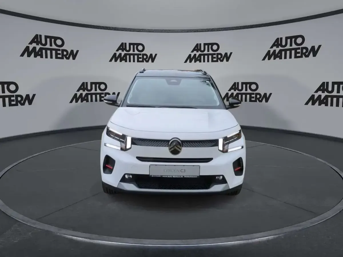 Neu Citroën C3 101 PS (74 kW) 2026 Lack weiss banquise/typ aussen SUV