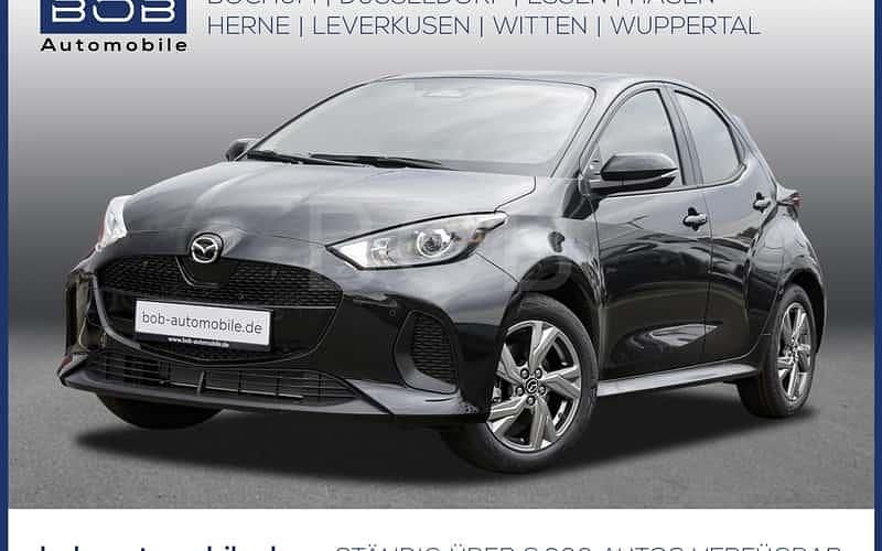 Schwarz Gebraucht 2025 Mazda 2 Exclusive-Line Limousine | 22.555 € (Etwas zu teuer) - Bild 1/4