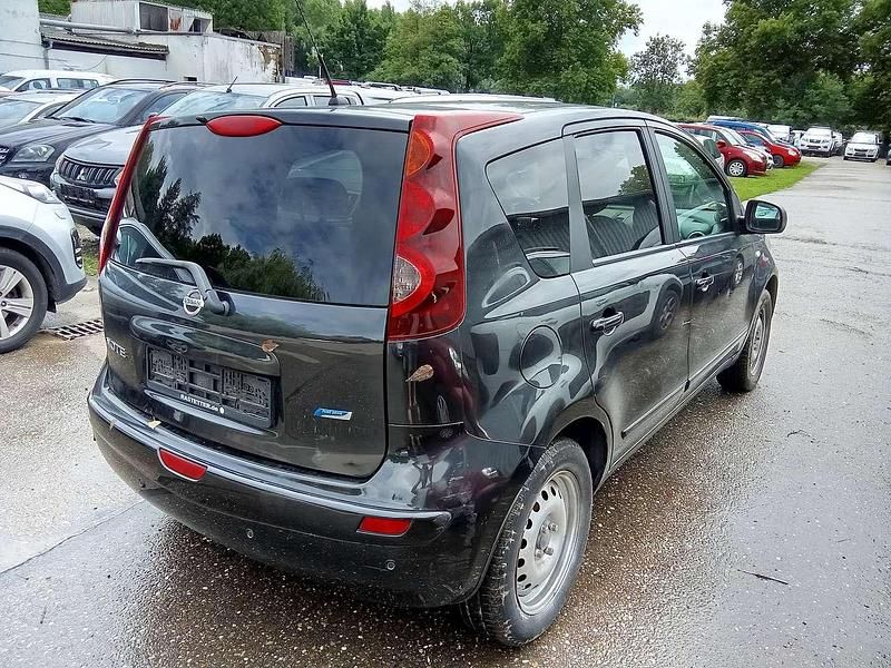 Gebraucht Nissan Note Visia 88 PS (64 kW) 2009 Schwarz Van / Kleinbus