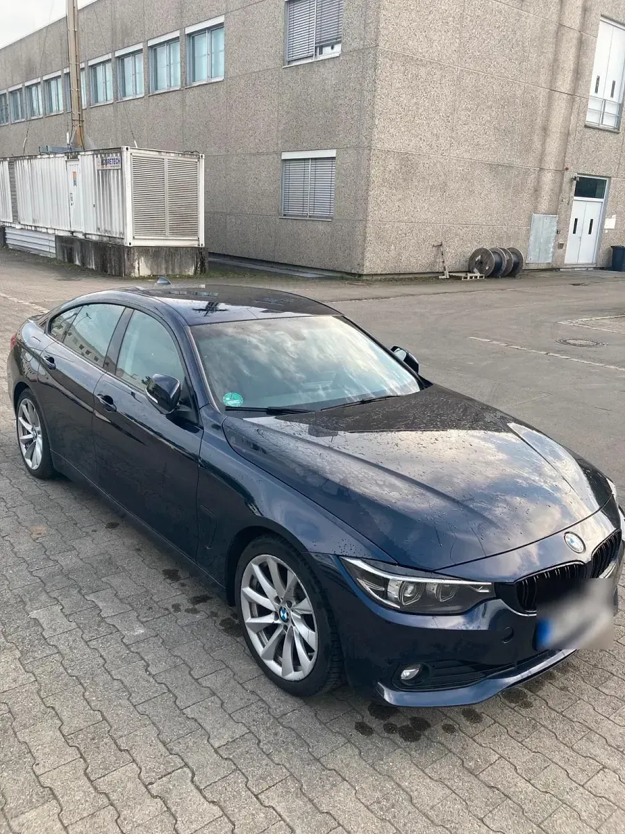 Gebraucht BMW 420 Coupé Sport Line 188 PS (138 kW) 2017 Blau Coupé