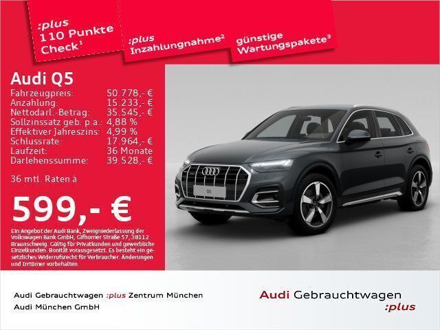 Gebraucht Audi Q5 Advanced Plus 299 PS (219 kW) 2024 Manhattangrau metallic SUV