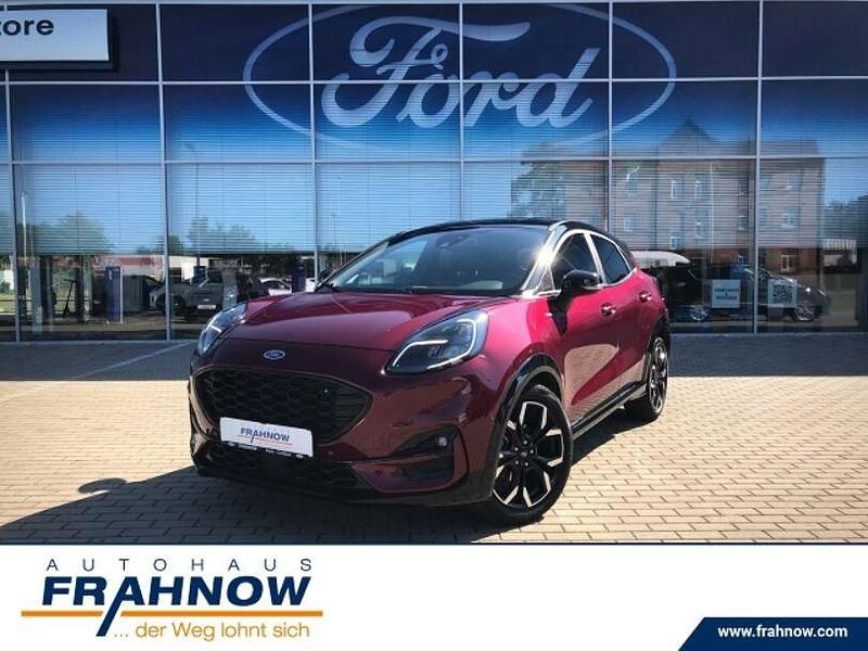 Beautiful berry red (metallic) Gebraucht 2023 Ford Puma Gen-E S SUV | 27.985 € - Bild 1/4