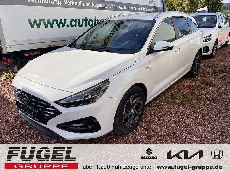 Atlas white / sol Gebraucht 2022 Hyundai i30 Kombi | 18.999 € (Guter Preis) - Bild 1/4