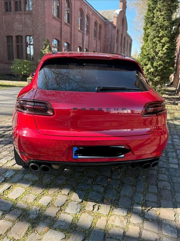 Usata Porsche Macan S 258 CV (189 kW) 2017 Rosso SUV